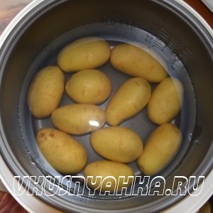 Молодой картофель в мультиварке, приготовление, шаг 1
