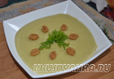 Суп – пюре из зелёной фасоли в мультиварке, приготовление, шаг 4