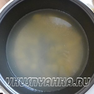 Суп из цветной капусты с ветчиной в мультиварке, приготовление, шаг 2
