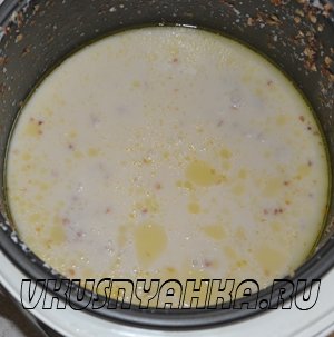 Молочный суп с гречкой и рисом  в мультиварке, приготовление, шаг 3