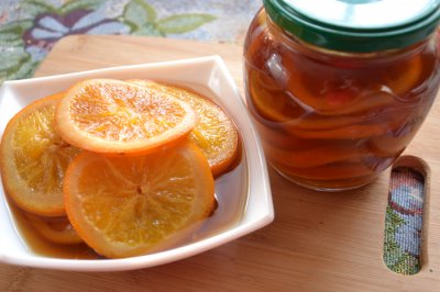 Карамелизированные апельсины в мультиварке