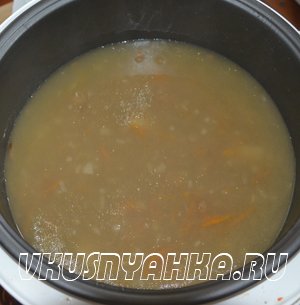 Суп с чечевицей в мультиварке, приготовление, шаг 3
