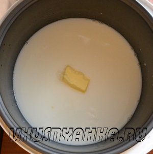 Пшенная каша  в мультиварке  на молоке, приготовление, шаг 2