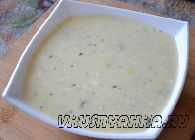 Сырно-кукурузный суп в мультиварке, приготовление, шаг 4