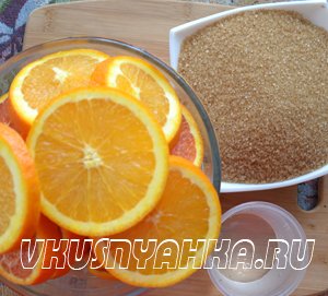 Карамелизированные апельсины в мультиварке, приготовление, шаг 1