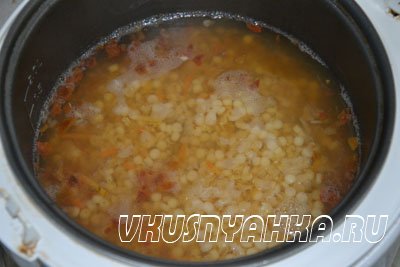 Итальянский суп Yelli с мелкой пастой в мультиварке, приготовление, шаг 3