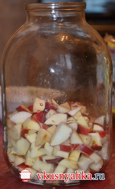 Яблочная настойка, приготовление, шаг 2