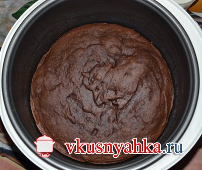 Торт шоколадный в мультиварке, приготовление, шаг 4