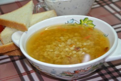 Итальянский суп Yelli с мелкой пастой в мультиварке