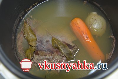 Салат с говяжьей печенью и морковью по-корейски, приготовление, шаг 3